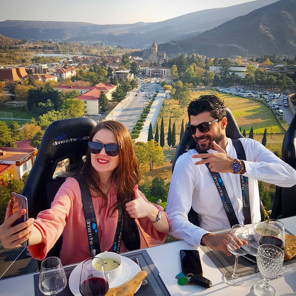 Read more about the article Mtskheta welcomed Dinner In The Sky